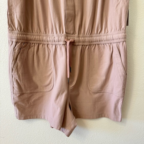 NWT Athleta Farallon Romper 1X Latte Mocha - Picture 4 of 13